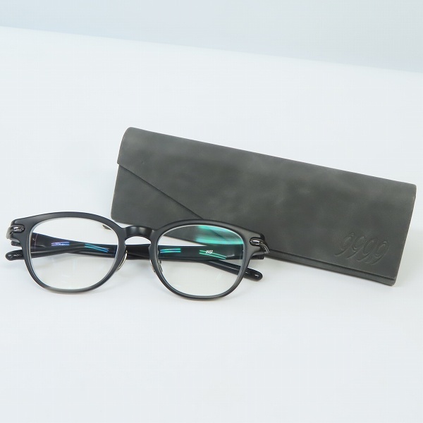 実際に弊社で買取させて頂いた999.9/フォーナインズ NPM-87 ネオプラスチックフレーム/度入り/眼鏡/メガネフレームの画像 8枚目