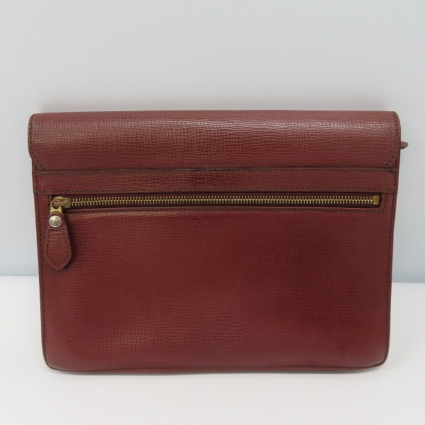 実際に弊社で買取させて頂いたBURBERRYS/バーバリーズ レザー クラッチバッグの画像 1枚目