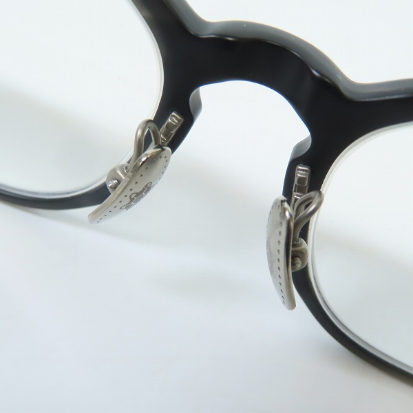 実際に弊社で買取させて頂いた999.9/フォーナインズ NPM-87 ネオプラスチックフレーム/度入り/眼鏡/メガネフレームの画像 4枚目