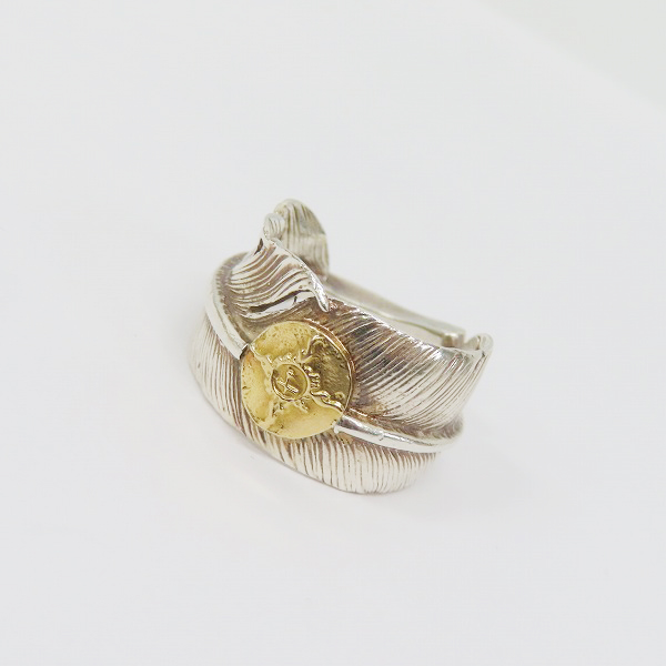 実際に弊社で買取させて頂いたFIRST ARROW'S/ファーストアローズ K18付 フェザー リング