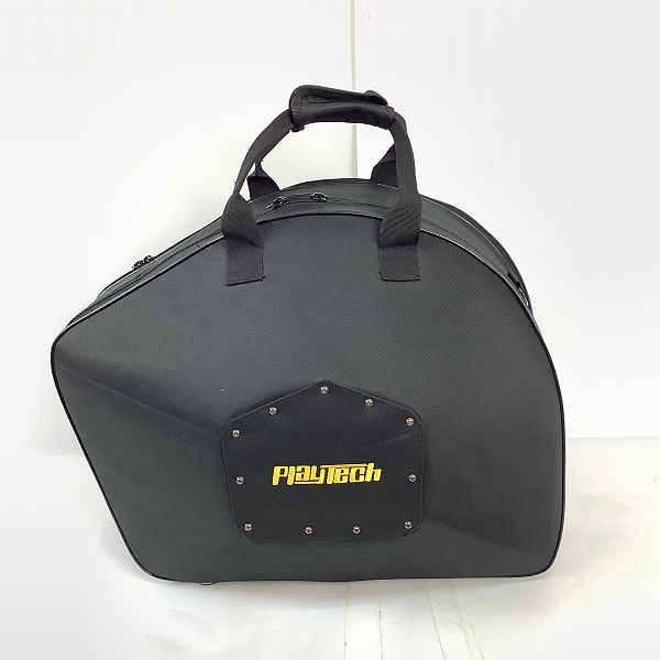 実際に弊社で買取させて頂いた★PLAYTECH/プレイテック PTHR-300 フレンチホルン フルダブル ホルンの画像 9枚目