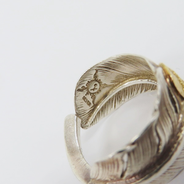 実際に弊社で買取させて頂いたFIRST ARROW'S/ファーストアローズ K18付 フェザー リングの画像 6枚目