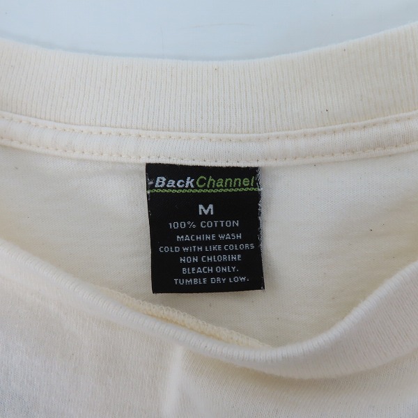 実際に弊社で買取させて頂いたBACK CHANNEL/バックチャンネル 胸ポケット Tシャツ /Mの画像 2枚目