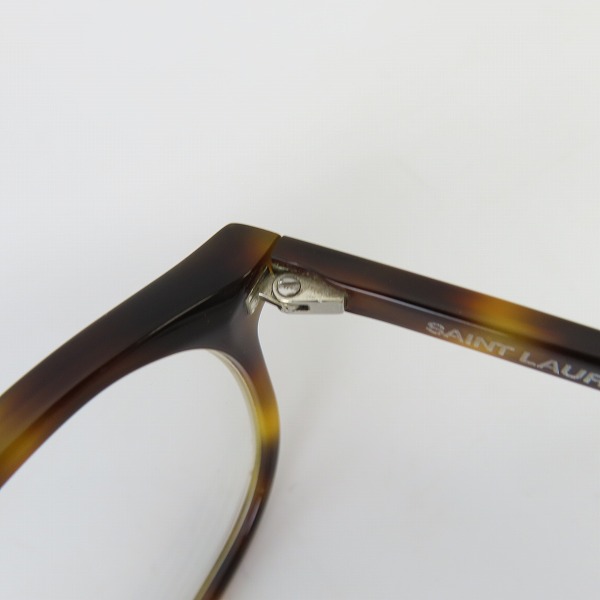 実際に弊社で買取させて頂いたSAINT LAURENT PARIS/サンローランパリ 度入り眼鏡/メガネフレーム/アイウェア SL106の画像 5枚目