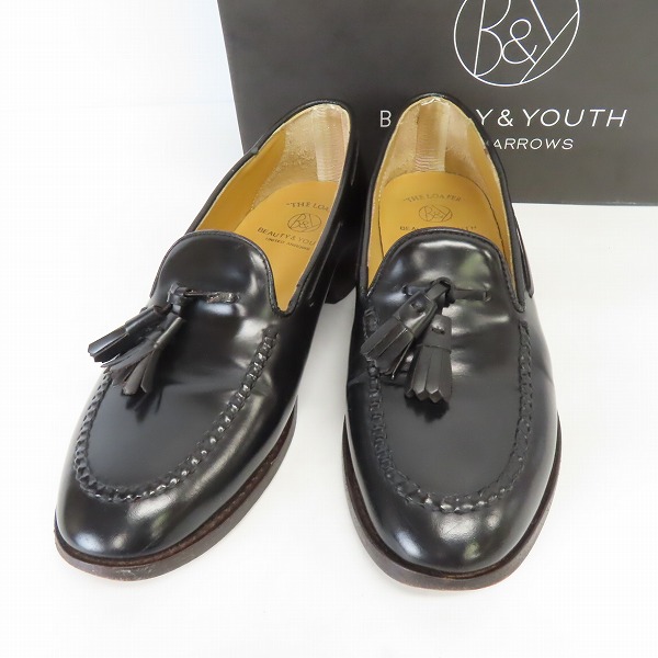 実際に弊社で買取させて頂いたBEAUTY&YOUTH UNITED ARROWS/ビューティーアンドユースユナイテッドアローズ タッセルローファー FTUB-30621-13/8