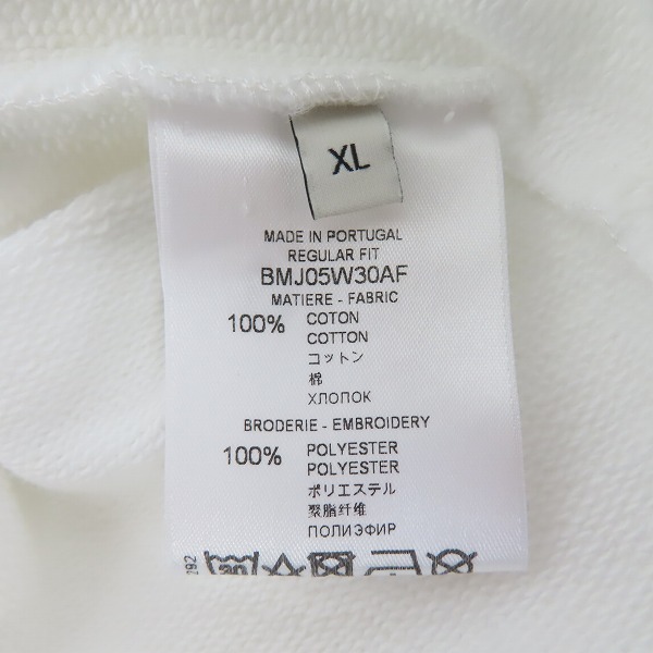 実際に弊社で買取させて頂いた【JPタグ】GIVENCHY/ジバンシイ ロゴスリーブ スウェットトレーナー BMJ05W30AF/XLの画像 3枚目