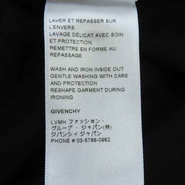 実際に弊社で買取させて頂いたGIVENCHY/ジバンシィ GOTHIC OVERSIZED T-shirt Tシャツ BM71663Y6B/XXSの画像 5枚目