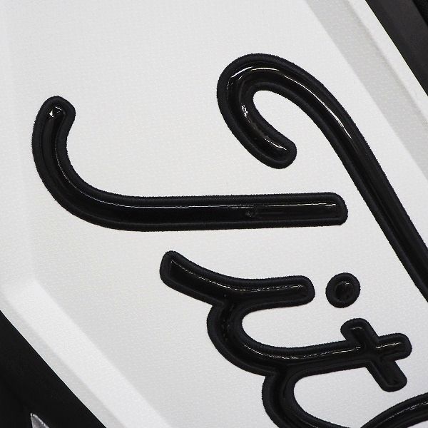 実際に弊社で買取させて頂いたTitleist/タイトリスト TB22SF9 9.5型 5分割 ツアー キャディバッグ 2022年継続モデル ブラックｘホワイトの画像 6枚目