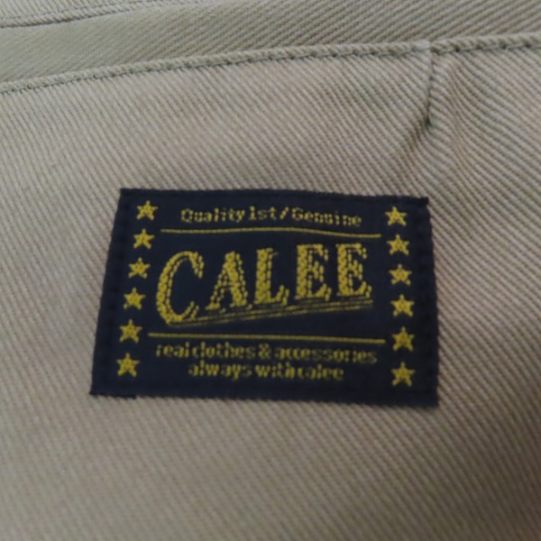 実際に弊社で買取させて頂いたCALEE/キャリー ワークパンツ/Mの画像 4枚目