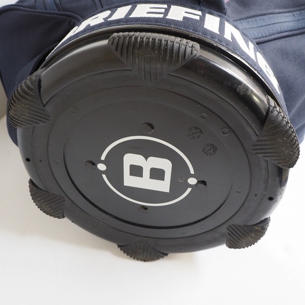 実際に弊社で買取させて頂いたBRIEFING/ブリーフィング CR-5 ゴルフ 9.5型 5分割キャディバッグ ネイビーの画像 6枚目