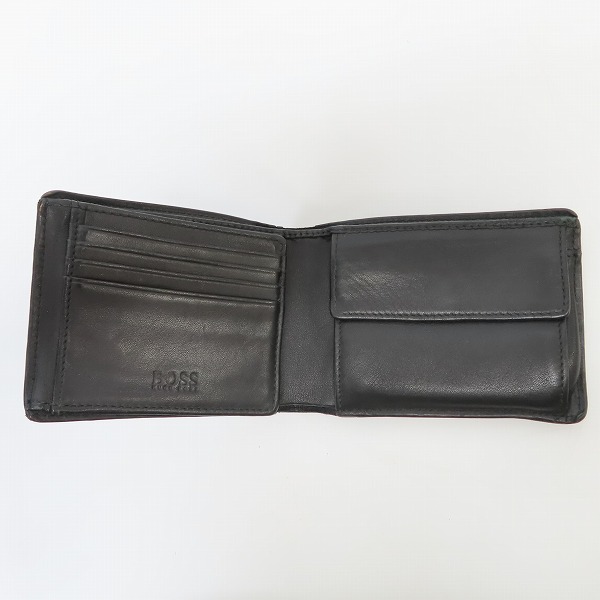 実際に弊社で買取させて頂いたHUGO BOSS/ヒューゴボス 二つ折り財布/ウォレットの画像 3枚目