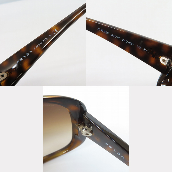 実際に弊社で買取させて頂いたPRADA/プラダ サングラス/アイウェア/SPR25Nの画像 5枚目