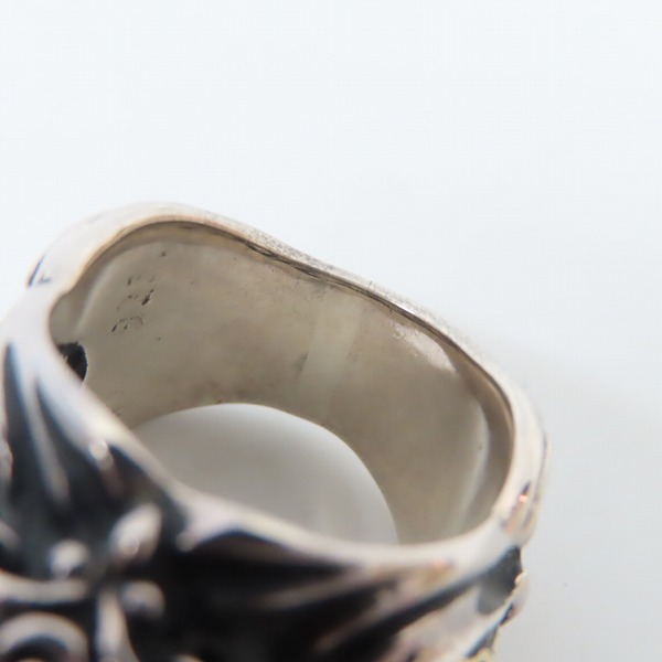 実際に弊社で買取させて頂いたLeathers & Treasures/レザーズアンドトレジャーズ K18/ダイヤパヴェ バロックリングの画像 8枚目