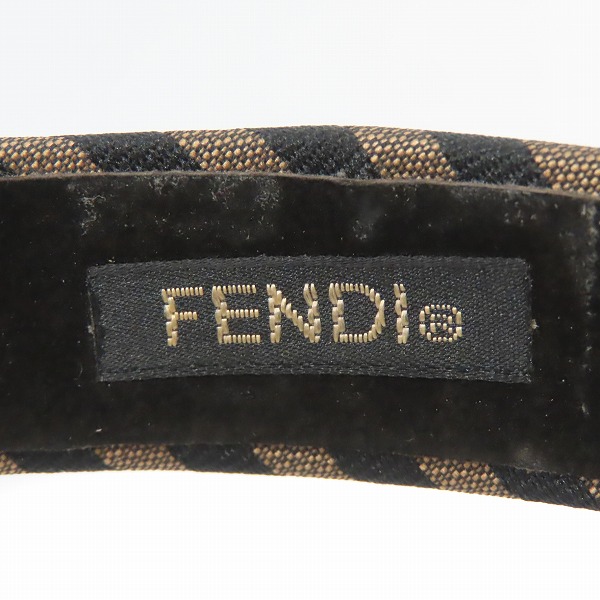 実際に弊社で買取させて頂いたBURBERRY GOLF/バーバリーゴルフ Ferragamo/フェラガモ Fendi/フェンディ サンバイザー/カチューシャ 3点セットの画像 5枚目