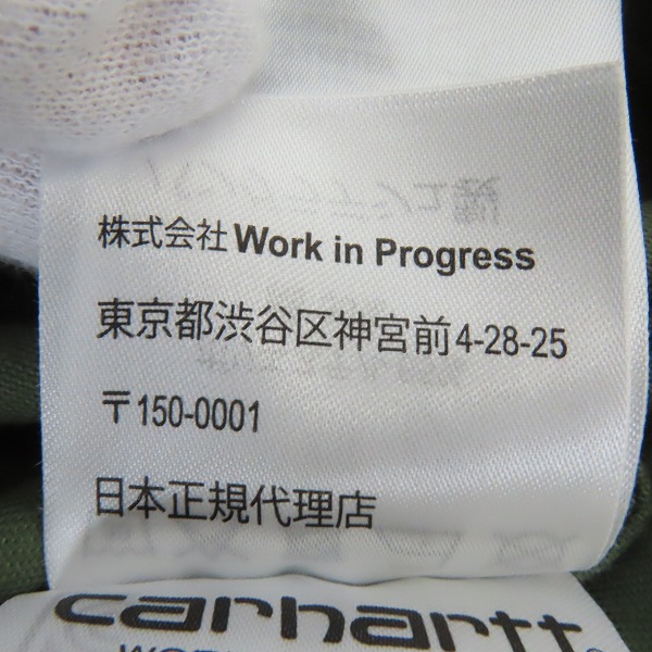 実際に弊社で買取させて頂いたCarhartt/カーハート 半袖 ワークシャツ/XLの画像 4枚目
