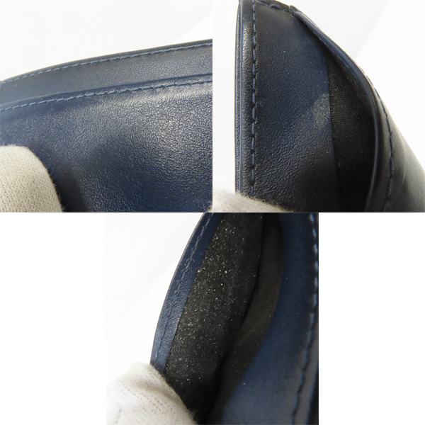 実際に弊社で買取させて頂いたJIMMY CHOO/ジミーチュウ DEAN/ディーン ロゴプレート パスケースの画像 6枚目