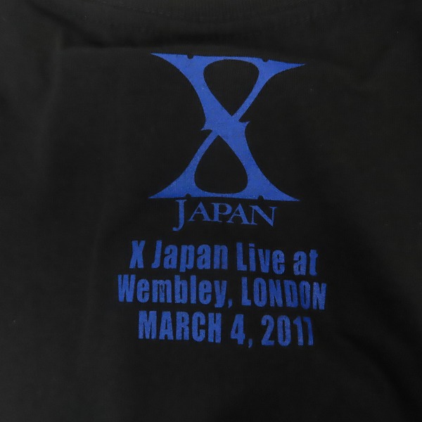 実際に弊社で買取させて頂いたLUNA SEA/HIDE/X JAPAN LUNATIC X’MAS 2019/メモリアル/WEMBLEY Tシャツ/バンドTシャツ3点セットの画像 5枚目