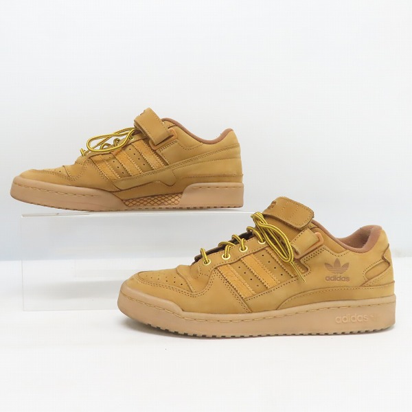 実際に弊社で買取させて頂いたadidas/アディダス FORUM LOW atmos WHEAT フォーラムロー アトモス GX3953/28の画像 3枚目