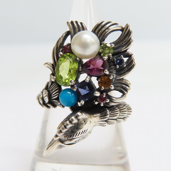 実際に弊社で買取させて頂いたBloodyMary/ブラッディマリー Ere/Romance エラ/ロマンス リング/21号の画像 1枚目