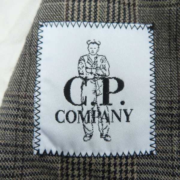 実際に弊社で買取させて頂いたC.P. COMPANY/シーピーカンパニー チェック柄 テーラードジャケット/44の画像 3枚目