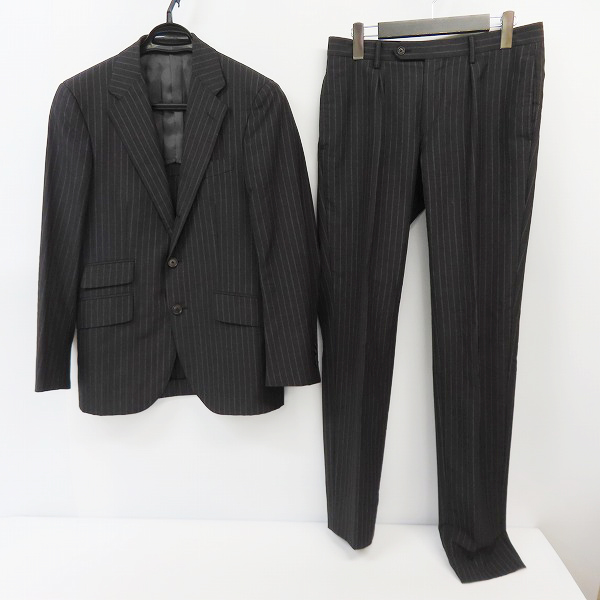 実際に弊社で買取させて頂いたUNITED ARROWS GREEN LABEL RELAXING/ユナイテッドアローズ alfred brown スーツ セットアップ/44/76