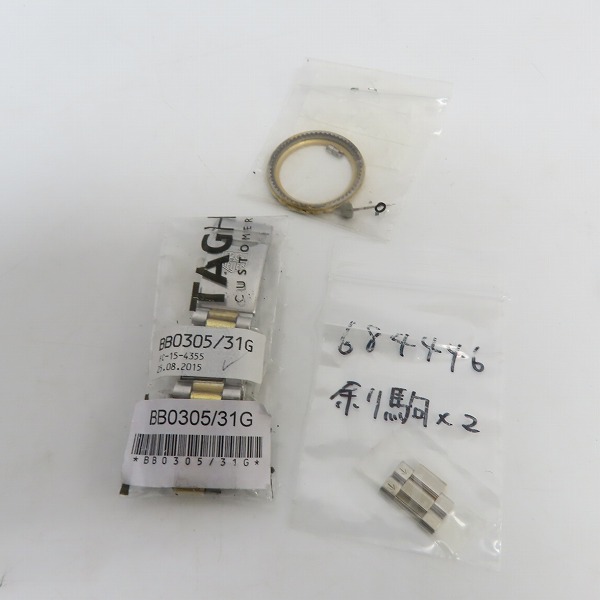 実際に弊社で買取させて頂いたTAG HEUER/タグホイヤー Professional プロフェッショナル コンビ クォーツ 腕時計 974.013の画像 6枚目