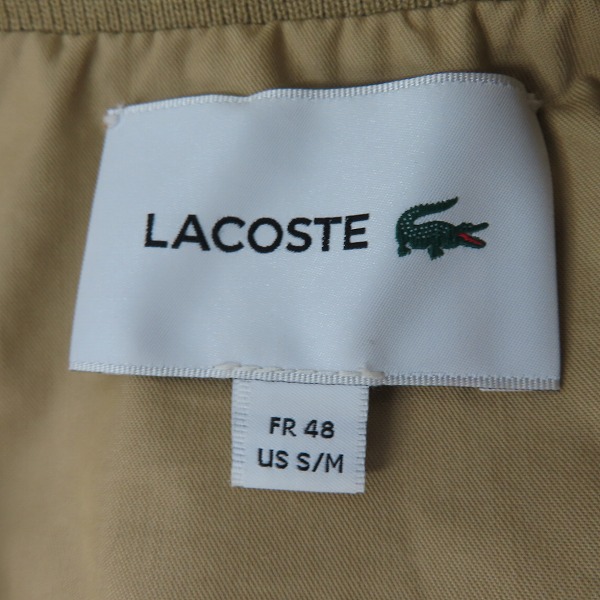 実際に弊社で買取させて頂いたLACOSTE/ラコステ ショートリバーシブルジャケット/48の画像 4枚目