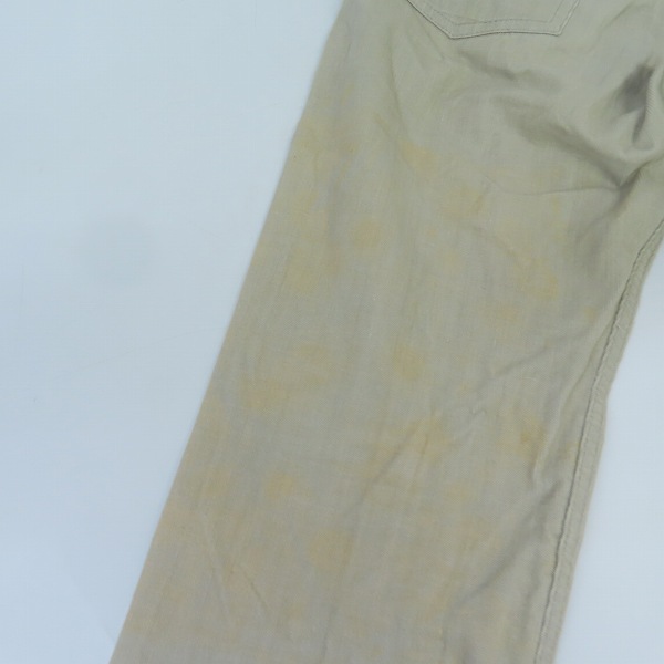 実際に弊社で買取させて頂いたMARC JACOBS/マークジェイコブス パンツ 46の画像 5枚目