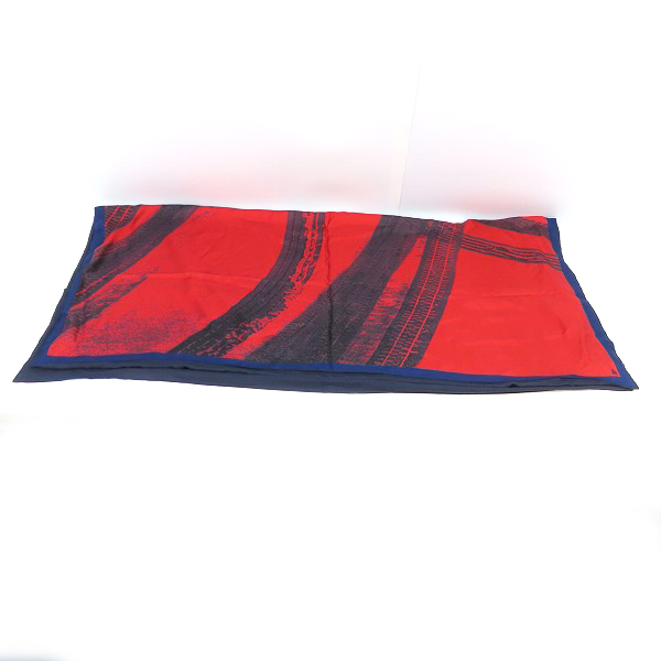 実際に弊社で買取させて頂いたDunhill/ダンヒル シルク/カシミヤ混 大判ストールの画像 2枚目