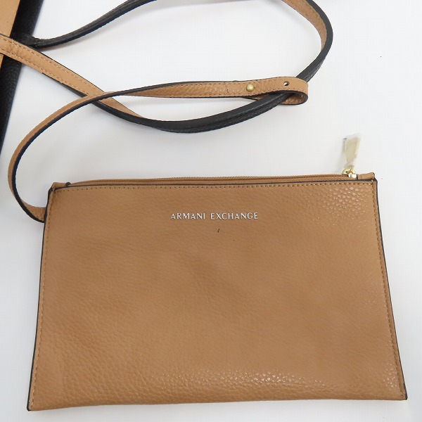 実際に弊社で買取させて頂いた【未使用】ARMANI EXCHANGE/アルマーニエクスチェンジ リバーシブル トートバッグ 942034の画像 7枚目