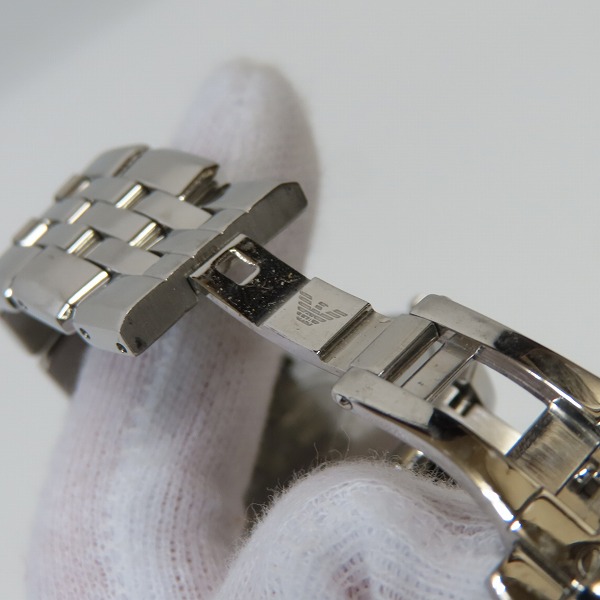 実際に弊社で買取させて頂いたEMPORIO ARMANI/エンポリオアルマーニ クォーツ 腕時計 AR-1706【動作未確認】の画像 5枚目