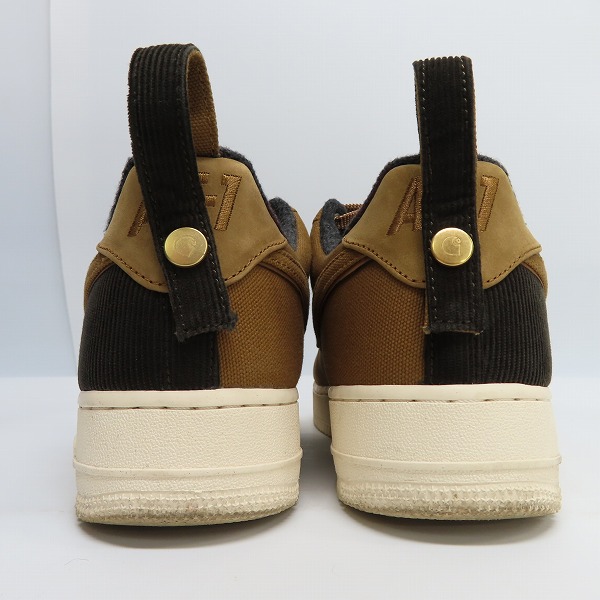 実際に弊社で買取させて頂いたNIKE×Carhartt WIP/ナイキ×カーハート AIR FORCE 1 07 PRM WIP エアフォース1 AV4113-200/27.5の画像 1枚目