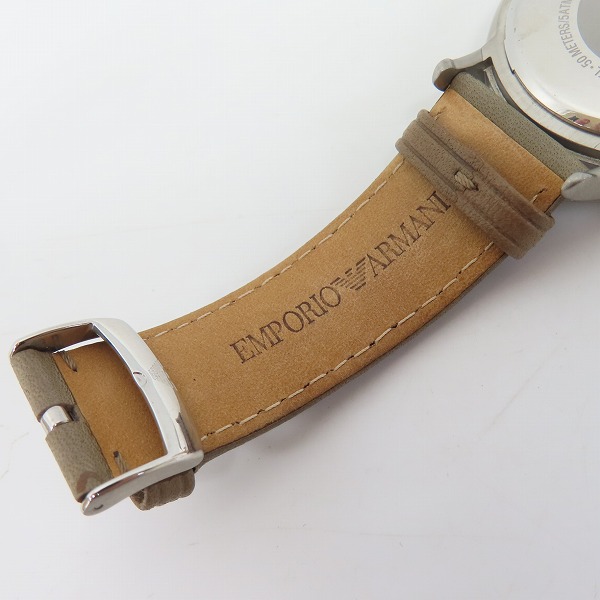 実際に弊社で買取させて頂いたEMPORIO ARMANI/エンポリオアルマーニ クロノグラフ腕時計 AR2471【動作未確認】の画像 4枚目