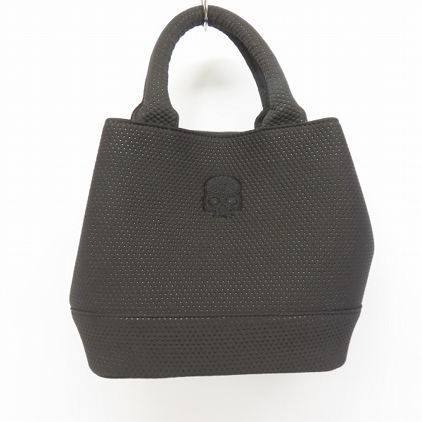 実際に弊社で買取させて頂いたHYDROGEN/ハイドロゲン 3Dスタッズ&スカル刺繍 トートバッグ ハンドバッグ