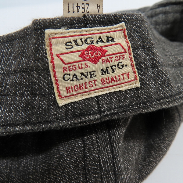 実際に弊社で買取させて頂いたSUGAR CANE/シュガーケーン APPLE JACK CAP/アップル ジャック キャップ キャスケット SCO1961/7.5の画像 5枚目