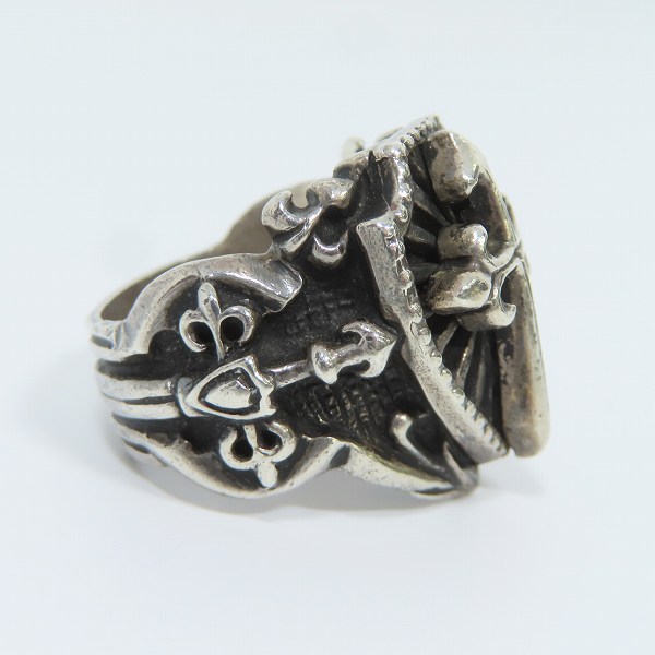 実際に弊社で買取させて頂いた【ギャラ付き】Leathers＆Treasures/レザーズ＆トレジャーズ クレストリング w/ポリチーノクロスの画像 4枚目