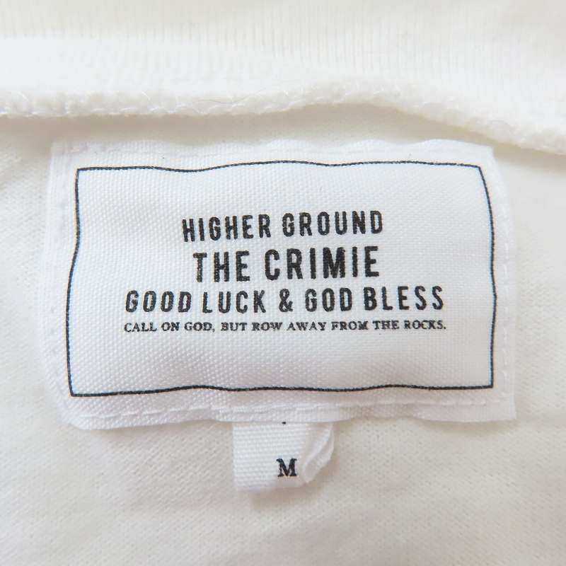 実際に弊社で買取させて頂いたTHE CRIME/クライミー 七分袖 ボタン カットソー Mの画像 2枚目