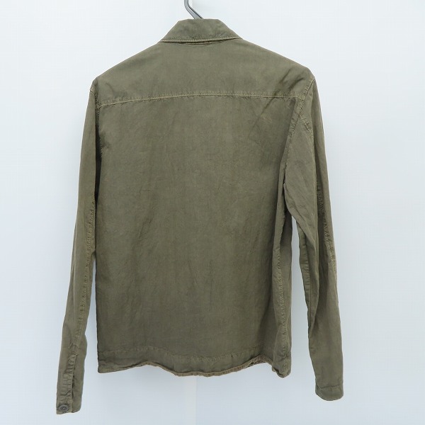 実際に弊社で買取させて頂いたC.P.COMPANY/シーピーカンパニー ジップアップ シャツジャケット/Mの画像 1枚目