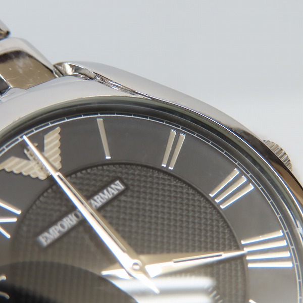 実際に弊社で買取させて頂いたEMPORIO ARMANI/エンポリオアルマーニ クォーツ 腕時計 AR-1706【動作未確認】の画像 6枚目