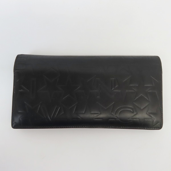実際に弊社で買取させて頂いた【レシート付き】GIVENCHY/ジバンシー スター×ロゴ型押し レザー長財布 BK06030106 001
