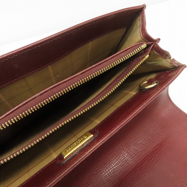 実際に弊社で買取させて頂いたBURBERRYS/バーバリーズ レザー クラッチバッグの画像 3枚目