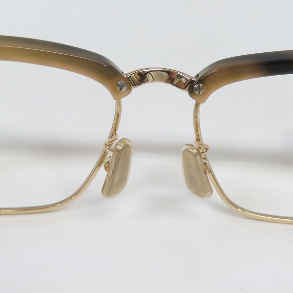 実際に弊社で買取させて頂いたCELINE/セリーヌ Havana eyewear Frame  度入り メガネ/アイウェア CL50026U 031の画像 4枚目