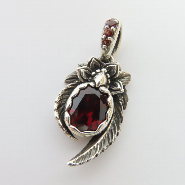 実際に弊社で買取させて頂いたBloody Mary/ブラッディマリー 四神 - 朱雀 ペンダント w/ガーネット
