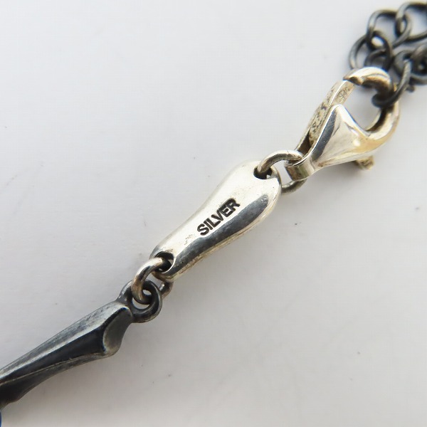 実際に弊社で買取させて頂いたBloody Mary/ブラッディマリー 2013年 xmas限定 ヴァニタス ローズ クロス ネックレスの画像 5枚目