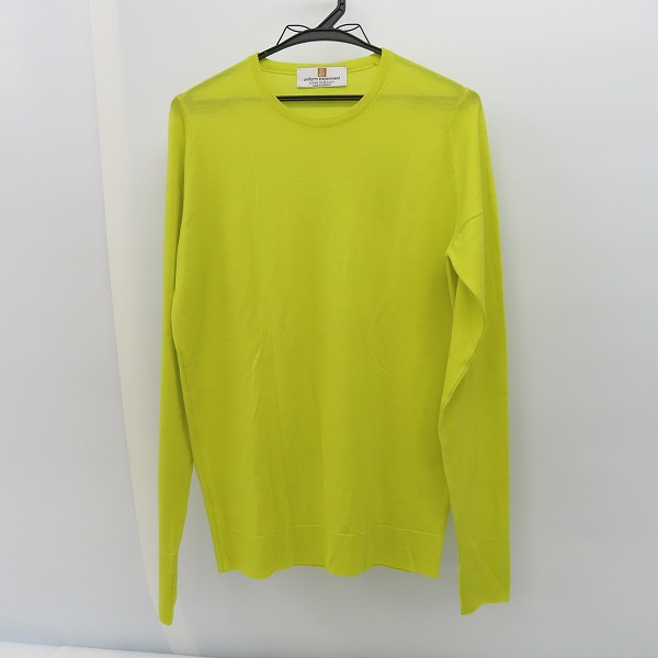 実際に弊社で買取させて頂いたuniform experiment×JOHN SMEDLEY/ユニフォームエクスペリメント×ジョンスメドレー クルーネック ニット UE-112115/1