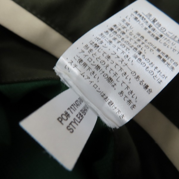 実際に弊社で買取させて頂いたLACOSTE/ラコステ ショートリバーシブルジャケット/48の画像 6枚目