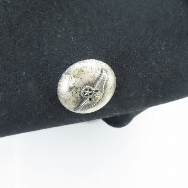 実際に弊社で買取させて頂いたMARK AWARE/マーカウェア ウール グレートコート/ブラック/2の画像 6枚目