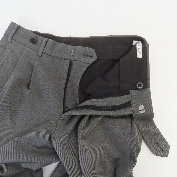 実際に弊社で買取させて頂いたJOHN LAWRENCE SULLIVAN/ジョンローレンスサリバン  2タックテーパードスラックスパンツ 2A006 12-81/34の画像 2枚目