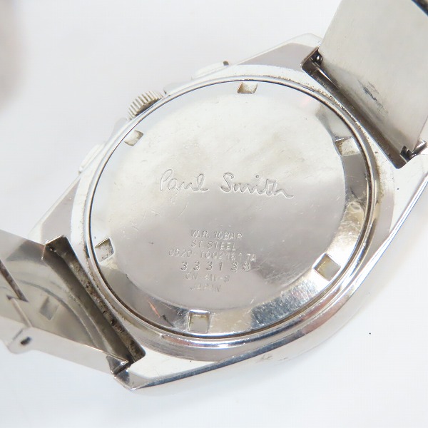 実際に弊社で買取させて頂いたPaul Smith/ポールスミス 腕時計 0520-T002161TAの画像 4枚目