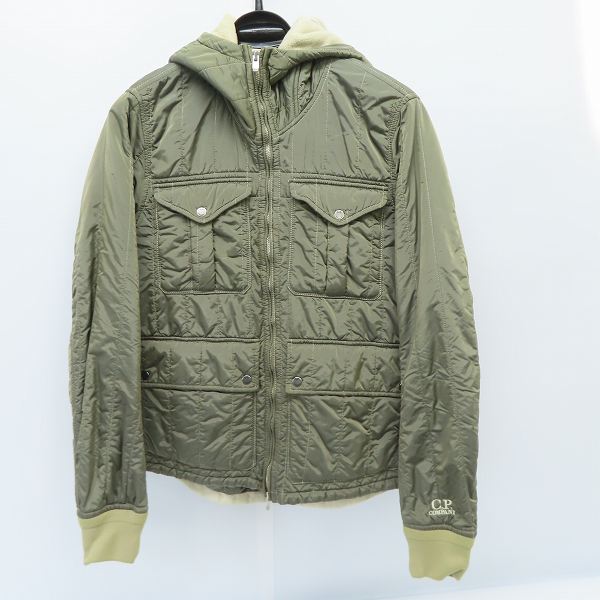 実際に弊社で買取させて頂いたC.P. COMPANY/シーピーカンパニー ジップアップ  中綿ジャケット/48
